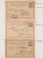 Deutsches Reich - Ganzsachen: 1871/1924 Ganzsachensammlung Mit Ca. 325 Karten, Doppelkarten, Privatp - Other & Unclassified