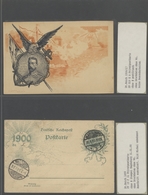Deutsches Reich - Ganzsachen: 1900/1920, Saubere Sammlung Von 123 Germania-Ganzsachenkarten, Sauber - Otros & Sin Clasificación