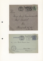Deutsches Reich - Stempel: 1906/1941, Maschinenstempel Und Freimarkenstempler, Sammlung Von Ca. 60 K - Frankeermachines (EMA)