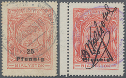 Deutsches Reich - Nebengebiete: 1915/1920, Besetzung/Abstimmungsgebiete Polen/Baltikum, Meist Gestem - Colecciones