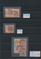 Deutsche Post In China: 1894/1914, Kleines Hawid-Einsteckbuch Mit 37 Postanweisungs- Und Paketkarten - Deutsche Post In China