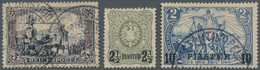 Deutsche Post In Der Türkei: 1890/1918 (ca.), Partie Von Ca. 160 Verkaufsfertig Ausgepreiste Steckka - Turkse Rijk (kantoren)