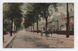 CHISWICK DUKES AVENUE No.2213 Y & C USED 1916 ? OLD POSTCARD MIDDLESEX LONDON état  Moyen - Middlesex