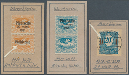 Deutsche Abstimmungsgebiete: Oberschlesien: 1920/1921, Saubere Sammlungspartie Von 20 Marken Mit Auf - Otros & Sin Clasificación