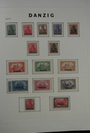 Danzig: 1920-1939: Nicely Filled, Double (mint And Used) Collection Danzig 1920-1939 In Blanc Album. - Other & Unclassified