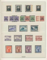 Danzig - Polnische Post (Port Gdansk): 1925/1938, Parallel In Beiden Erhaltungen Geführte Sammlung I - Autres & Non Classés