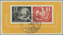 Deutschland Nach 1945: 1946/55, BLOCKSAMMLUNG Beliebter Blocks, Alle Mit SST Und Meist Mit Originalg - Collections