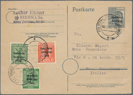 Sowjetische Zone Und DDR: 1945-1951, Belegeposten SBZ/DDR Mit Mehr Als 70 Belegen, Dabei Briefe, Ein - Sammlungen