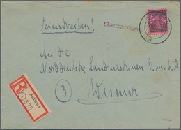 Sowjetische Zone - Mecklenburg-Vorpommern: 1945/1946, Partie Mit Ca. 40 Briefen, Karten Und Ganzsach - Autres & Non Classés