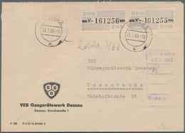 DDR: 1949/1980, Kleines Lot Von 32 Briefen, Dabei Einige Interessante ZKD-Belege Sowie Weiterhin 4 B - Sammlungen