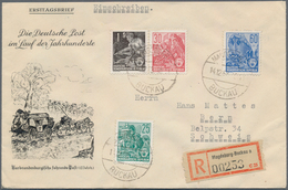 DDR: 1949/1990, Umfangreicher Bestand Von Geschätzt Ca. 1.200+ Briefen, Karten Und Ganzsachen, Dabei - Colecciones