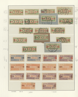 DDR - Dienstmarken: 1954-1990, Spezialsammlung Aller Dienst-Ausgaben, Dabei Viel Geprüftes Material, - Autres & Non Classés