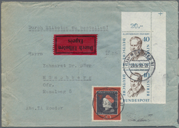 Berlin: 1952/1960, Vielseitiger Posten Von Ca. 195 Briefen Und Karten Aus Alter Familien-Korresponde - Neufs