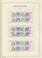 Berlin: 1977/1989, Umfassende Spezialsammlung Der Ausgaben Burgen Und Schlösser Sowie Sehenswürdigke - Unused Stamps