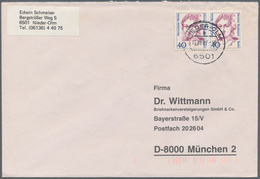 Berlin: 1980/1991 (ca.), Vielseitiger Bestand Von über 250 Briefen Und Karten Aus Firmen-Korresponde - Unused Stamps