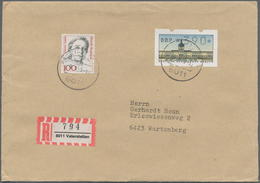 Berlin: 1980/1991 (ca.), Vielseitiger Bestand Von über 250 Briefen Und Karten Aus Firmen-Korresponde - Unused Stamps