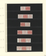 Berlin - Zusammendrucke: 1949/1952, Bauten I+II, Komplette Postfrische Qualitäts-Sammlung Der Zusamm - Se-Tenant