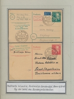 Bundesrepublik Deutschland: 1946/1974 (ca.), Sammlung, Gestempelt, In 2 Lindner-Ringbindern Auf Selb - Colecciones