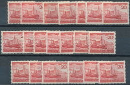 Bundesrepublik Deutschland: 1952, Helgoland Per 67mal Postfrisch. MiNr. 152, 1.005,- €. - Sammlungen