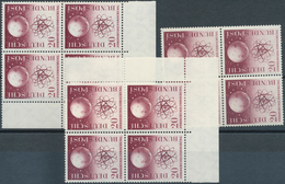 Bundesrepublik Deutschland: 1955, Forschungsförderung Per 112mal Postfrisch. MiNr. 214, 1.344,- €. - Collections