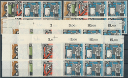 Bundesrepublik Deutschland: 1957, Wohlfahrt Per 284mal Postfrisch. MiNr. 270/73, 6.248,- €. - Collections