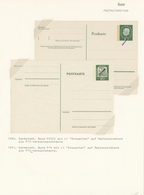 Bundesrepublik Deutschland: 1960/1978, Spezialsammlung Von über 90 Belegen (sowie Einigen Marken Und - Collections