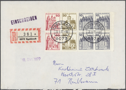 Bundesrepublik Deutschland: 1965/2005, DAUERSERIEN, Vielseitiger Posten Von Ca. 740 Briefen Und Kart - Sammlungen