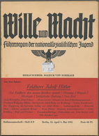 Literatur: 1941/1943, 27 Ausgaben "Wille Und Macht", Führerorgan Der Nationalsozialistischen Jugend, - Sonstige & Ohne Zuordnung