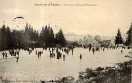 Environs D'Epinal - Patinage Sur L'étang De Chantraine - Chantraine