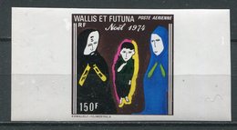 1974 - WALLIS E  FUTUNA- NOEL-IMPERF.-M.N.H.  - 1 VAL.LUXE !! - Unused Stamps