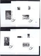 Lote De 9 Hojas En Blanco Y Negro De Bélgica - B&W Sheetlets, Courtesu Of The Post  [ZN & GC]