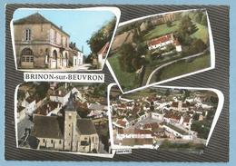 E098  CP BRINON-sur-BEUVRON  (Nièvre)  4 Vues   +++++ - Brinon Sur Beuvron