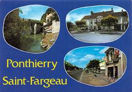 Ponthierry-Saint-Fargeau - Rivière De L'Ecole - Hôtel De Ville - Avenue De Fontainebleau - Saint Fargeau Ponthierry