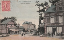 76 Goderville. Place De  La Gare - Goderville