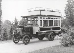 Photo Fondation Marius Berliet ,autobus à Impériale Berliet Type Cat 1913 - Automobile