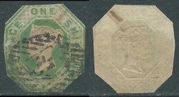 1847-54 GREAT BRITAIN USED REGINA VITTORIA SG 54 1s - F20-2 - Usados