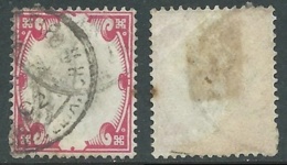 1900 GREAT BRITAIN USED JUBILEE SG 214 1s GREEN AND CARMINE VARIETY ?? - F21-9 - Varietà, Errori & Curiosità