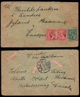 SHELLBROOK - SASKATCHEWAN - CANADA / 1911 LETTRE POUR LE DANEMARK - DENMARK (ref LE3194) - Cartas & Documentos