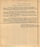 UNION DEMOCRATIQUE ET SOCIALISTE DE LA RESISTANCE  COMITE LOCAL DE LA LIBERATION   PARTI COMMUNISTE  09/1945 - 1939-45