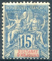 Anjouan  Y&T  N° 6 * - Unused Stamps