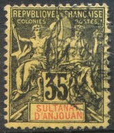 Anjouan  Y&T  N° 17 (o) - Used Stamps