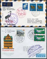 1969 Japan / Germany First Flight Covers (2). - Posta Aerea