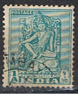 INDIA 5 // YVERT 34 // RODHISATIRA // 1951 - Oblitérés