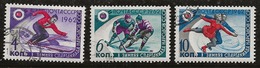 Russie 1962 N° Y&T :  2500 à 2502 Obl. - Gebruikt