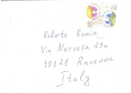 LETTERA X ITALY FUNGHI - Storia Postale