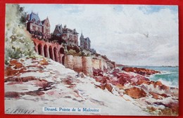 Cpa 35 DINARD  La Pointe De La Malouine Illustrateur E  LESSIEUX - Lessieux