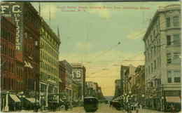 SYRACUSE N.Y. SOUTH SALINA STREET LOOKING NORTH FROM ONONDAGA ST. 1910s (BG2238) - Syracuse