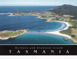 Bicheno & Diamond Island, East Coast, Tasmania - Unused - Andere & Zonder Classificatie
