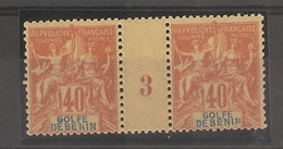 Bénin   Golfe_ Millésimes ( 1893 ) N°22 - Unused Stamps
