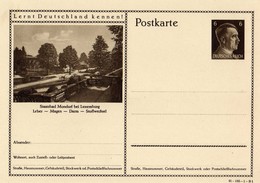Drittes Reich 1941 Ganzsache Mi P 304 41-185-1-B1, Mondorf (Luxemburg) [090219KIV] - Postcards